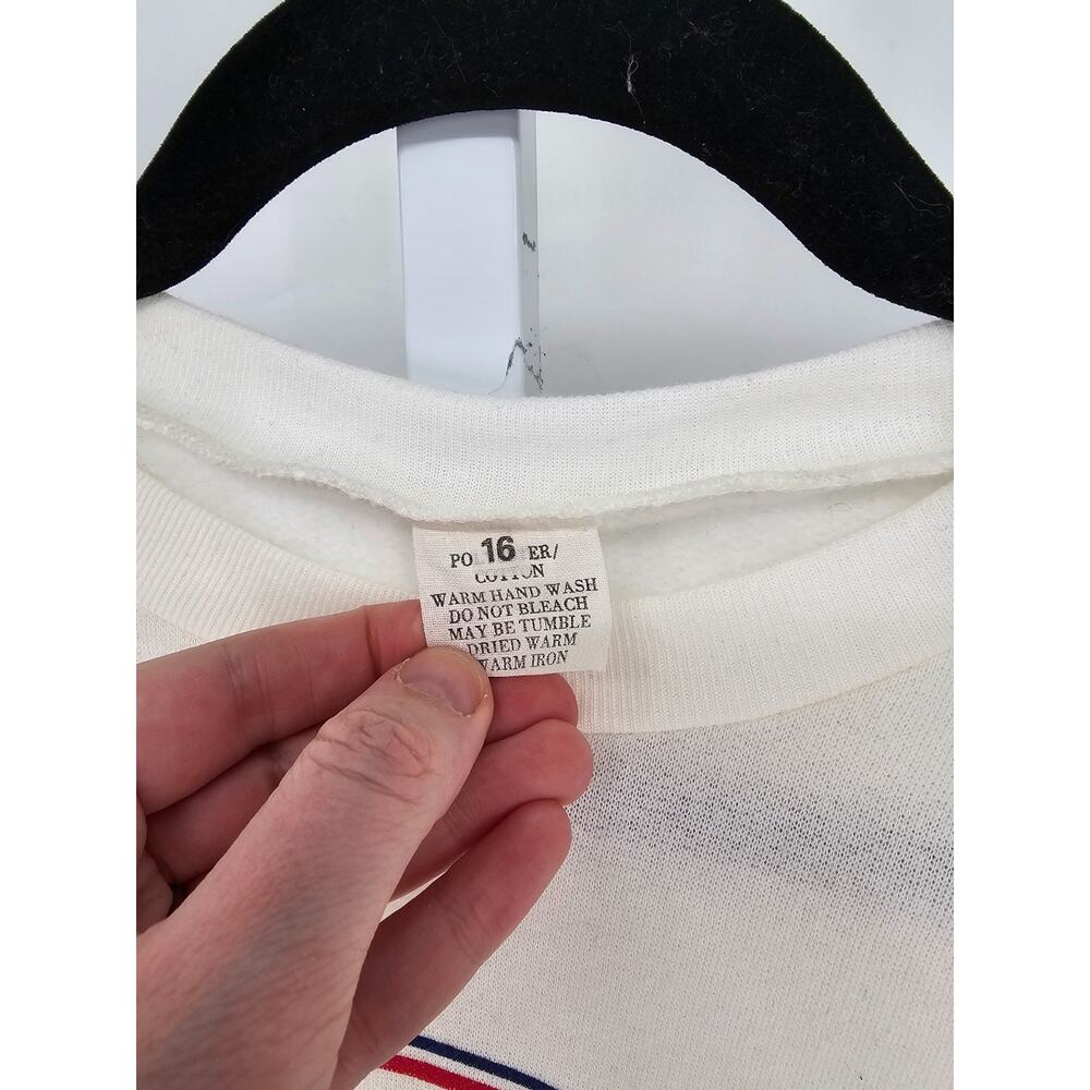 Vintage Grand Prix Sportswear Womens Sz L Crew Neck Sweatshirt Australia - Picture 3 of 4
